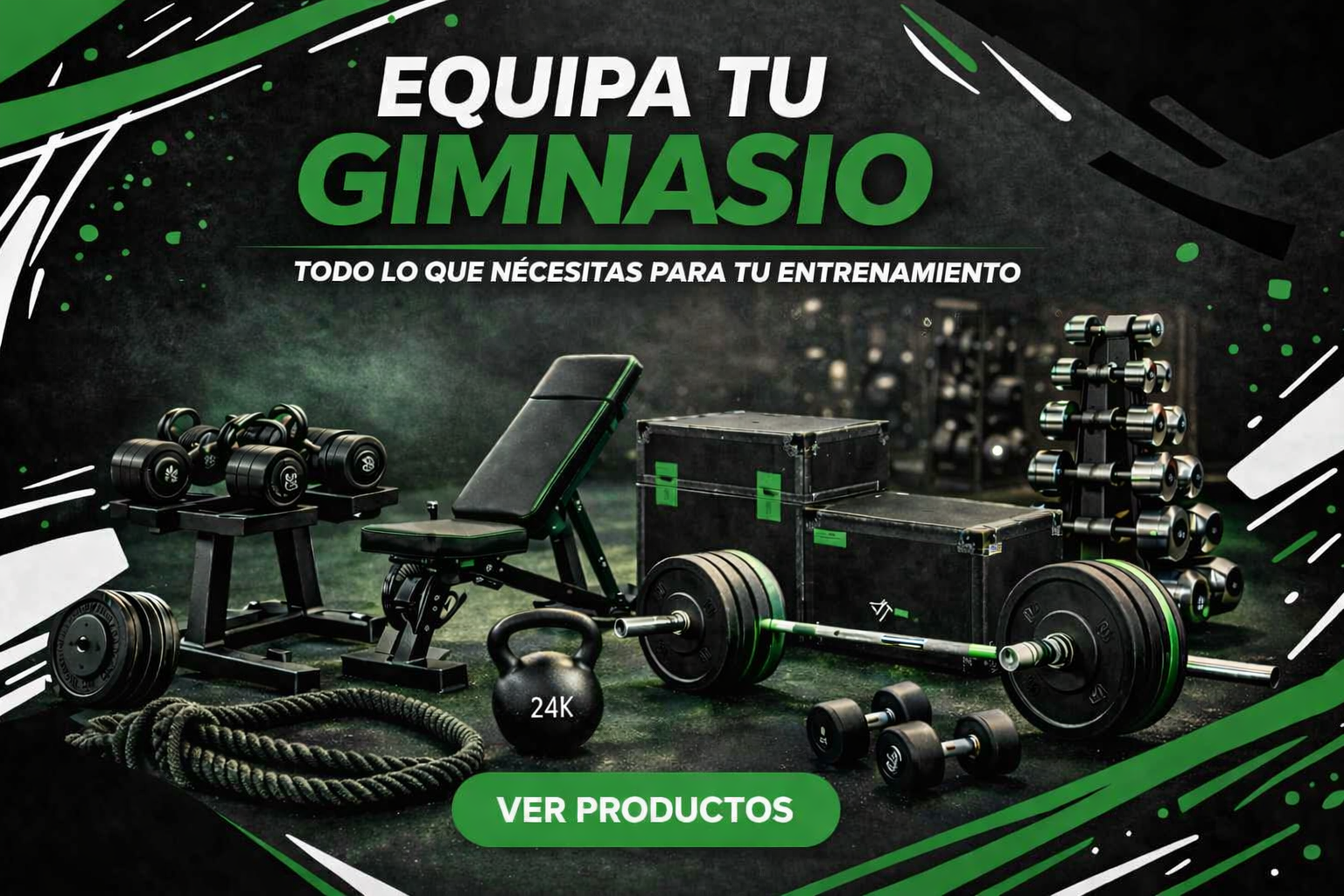equipamiento para tu gimnasio